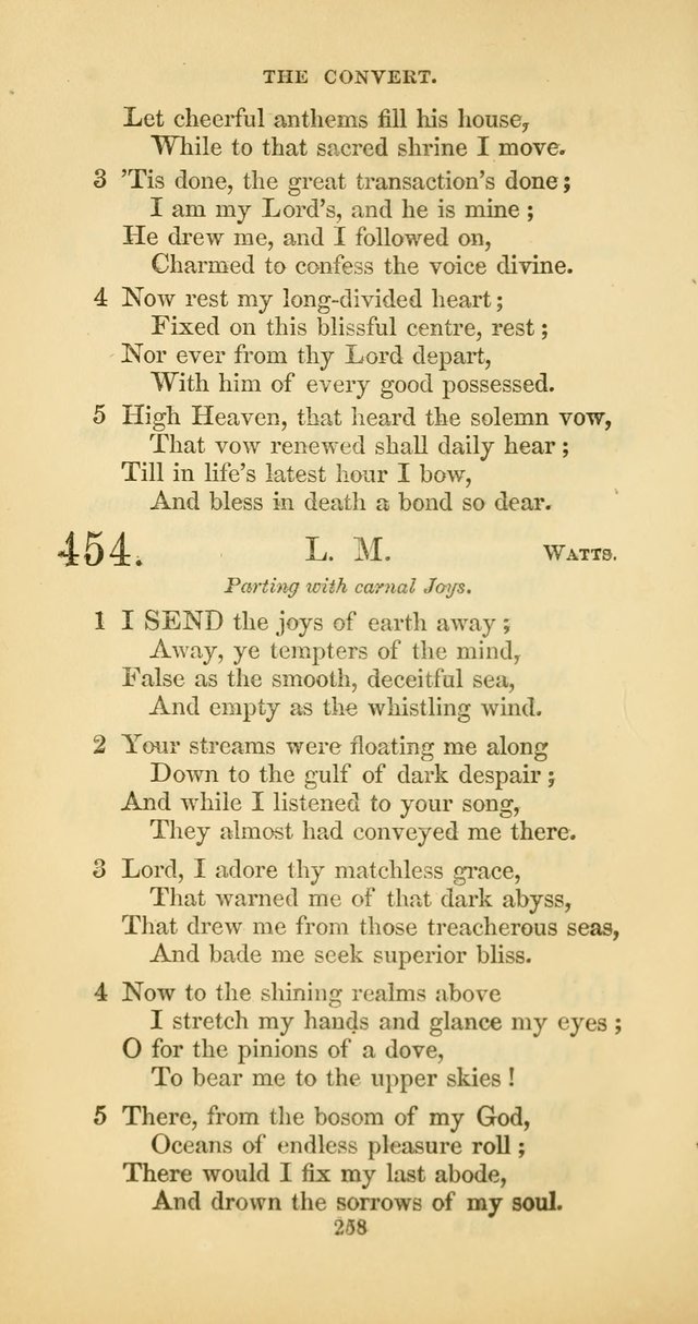 The Psalmody: a collection of hymns for public and social worship page 325