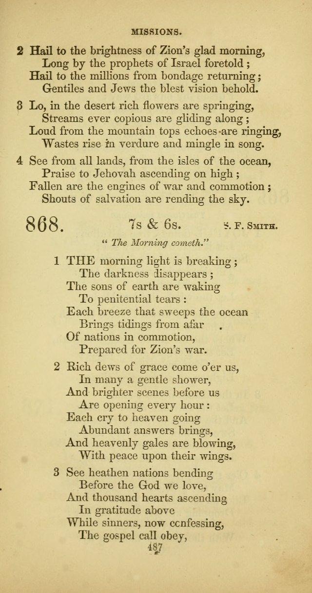 The Psalmody: a collection of hymns for public and social worship page 554