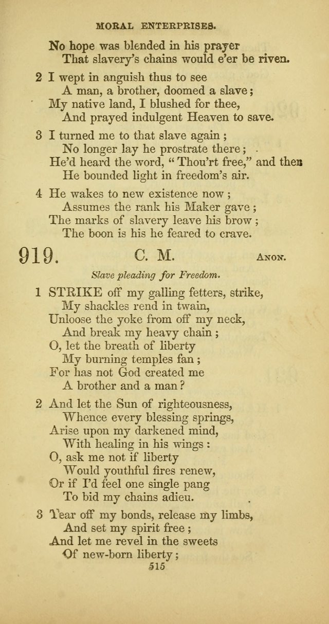 The Psalmody: a collection of hymns for public and social worship page 582