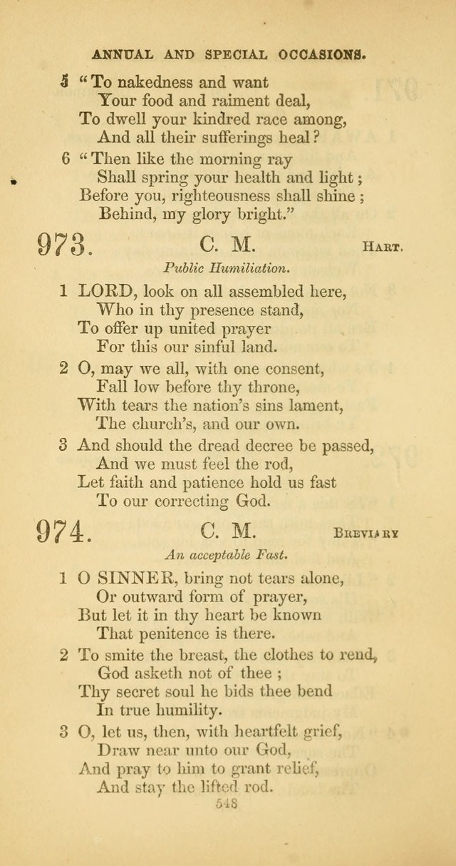 The Psalmody: a collection of hymns for public and social worship page 615