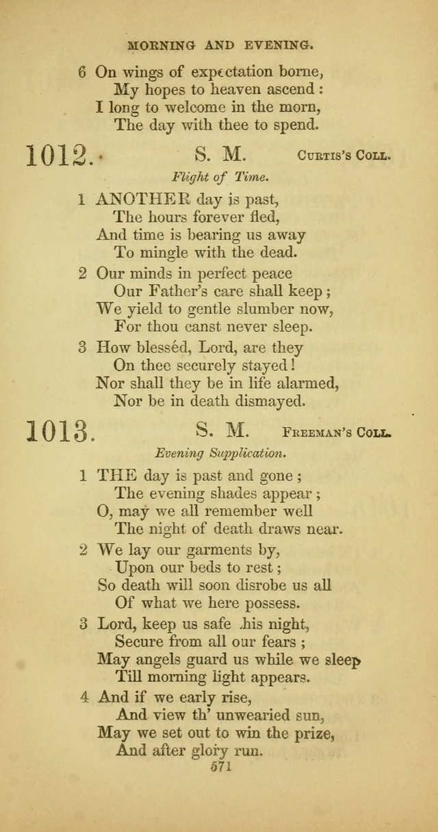 The Psalmody: a collection of hymns for public and social worship page 638