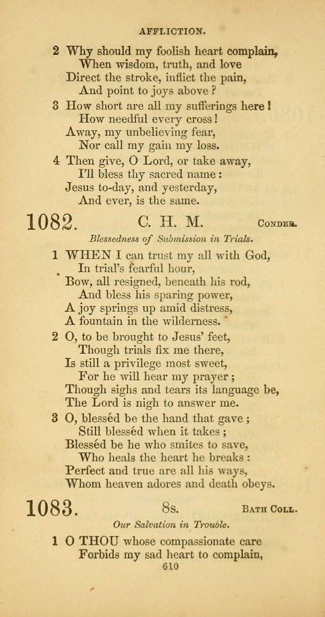 The Psalmody: a collection of hymns for public and social worship page 677