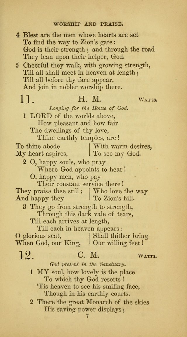 The Psalmody: a collection of hymns for public and social worship page 74