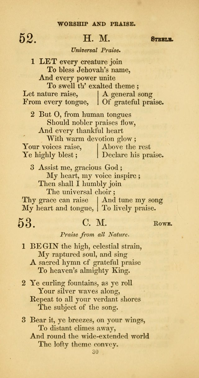 The Psalmody: a collection of hymns for public and social worship page 97