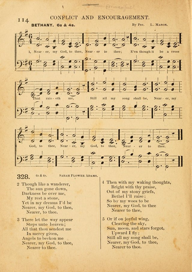 The Primitive Baptist Hymnal: a choice collection of hymns and tunes of early and late composition page 114