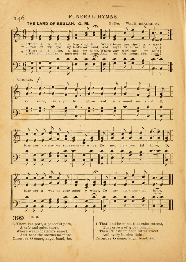 The Primitive Baptist Hymnal: a choice collection of hymns and tunes of early and late composition page 146