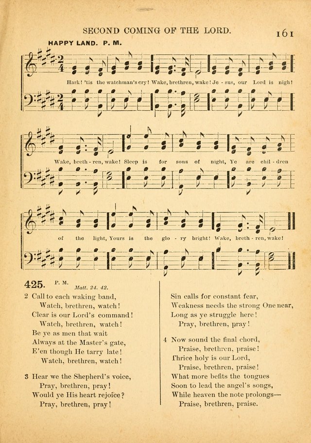 The Primitive Baptist Hymnal: a choice collection of hymns and tunes of early and late composition page 161