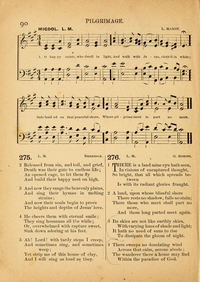 The Primitive Baptist Hymnal: a choice collection of hymns and tunes of early and late composition page 90