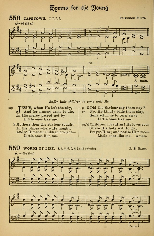 The Presbyterian Book of Praise: approved and commended by the General Assembly of the Presbyterian Church in Canada; With tunes; Part I. Selections from the Psalter. Part II. The Hymnal, rev, and en. page 752