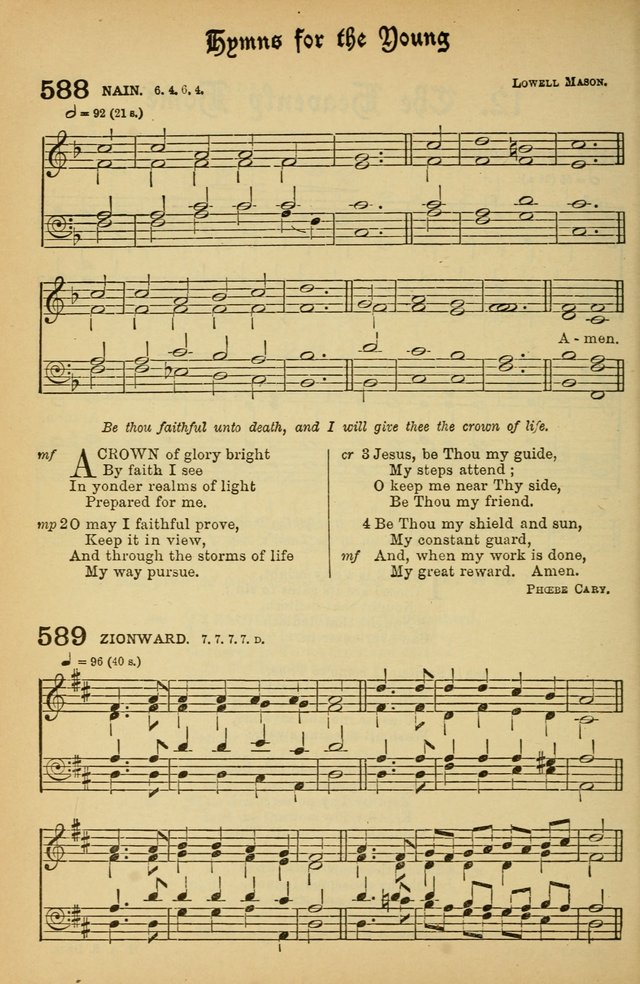 The Presbyterian Book of Praise: approved and commended by the General Assembly of the Presbyterian Church in Canada; With tunes; Part I. Selections from the Psalter. Part II. The Hymnal, rev, and en. page 784