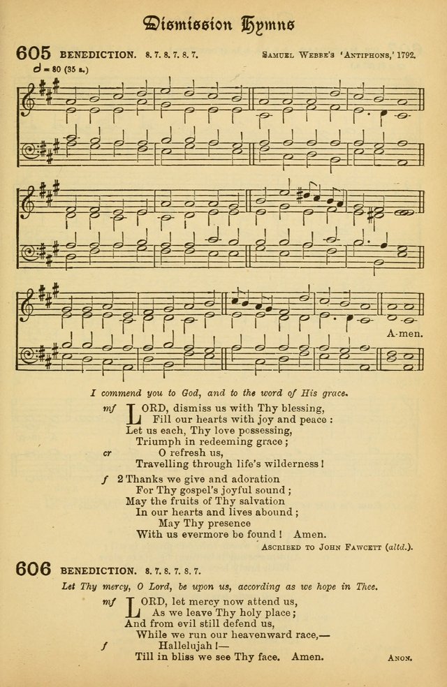 The Presbyterian Book of Praise: approved and commended by the General Assembly of the Presbyterian Church in Canada; With tunes; Part I. Selections from the Psalter. Part II. The Hymnal, rev, and en. page 801