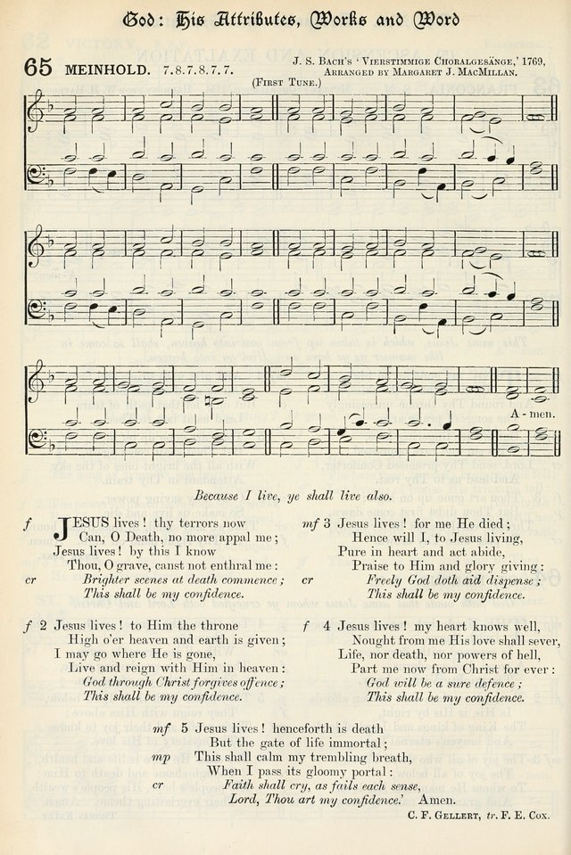 The Presbyterian Book of Praise: approved and commended by the General Assembly of the Presbyterian Church in Canada, with Tunes page 176