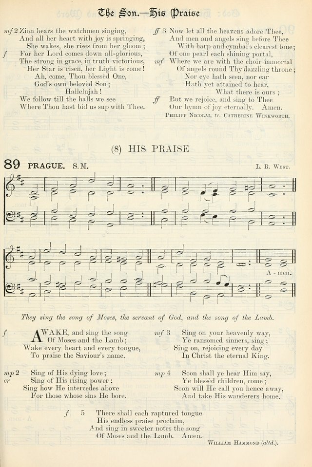The Presbyterian Book of Praise: approved and commended by the General Assembly of the Presbyterian Church in Canada, with Tunes page 201