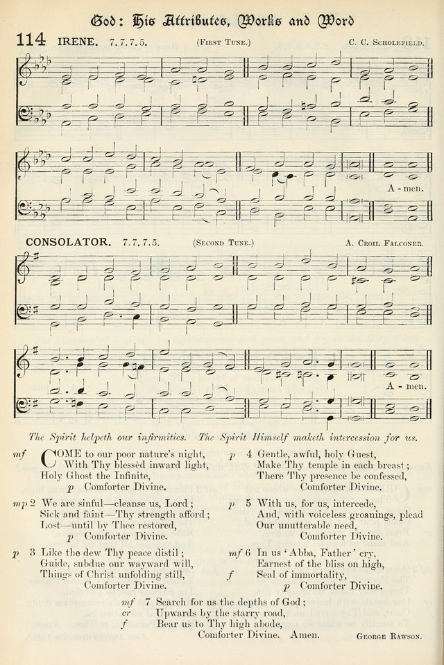 The Presbyterian Book of Praise: approved and commended by the General Assembly of the Presbyterian Church in Canada, with Tunes page 222