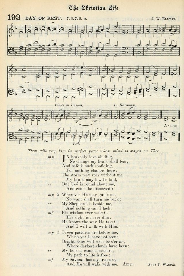 The Presbyterian Book of Praise: approved and commended by the General Assembly of the Presbyterian Church in Canada, with Tunes page 300