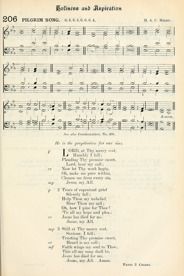 The Presbyterian Book of Praise: approved and commended by the General Assembly of the Presbyterian Church in Canada, with Tunes page 311