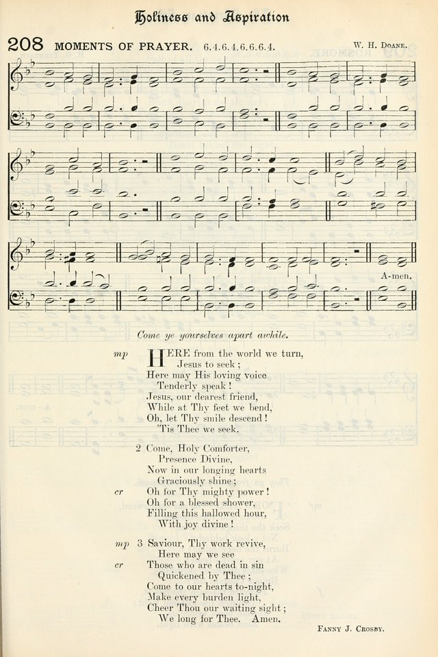 The Presbyterian Book of Praise: approved and commended by the General Assembly of the Presbyterian Church in Canada, with Tunes page 313