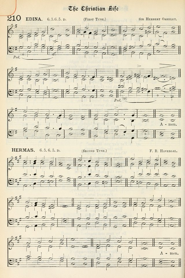 The Presbyterian Book of Praise: approved and commended by the General Assembly of the Presbyterian Church in Canada, with Tunes page 316