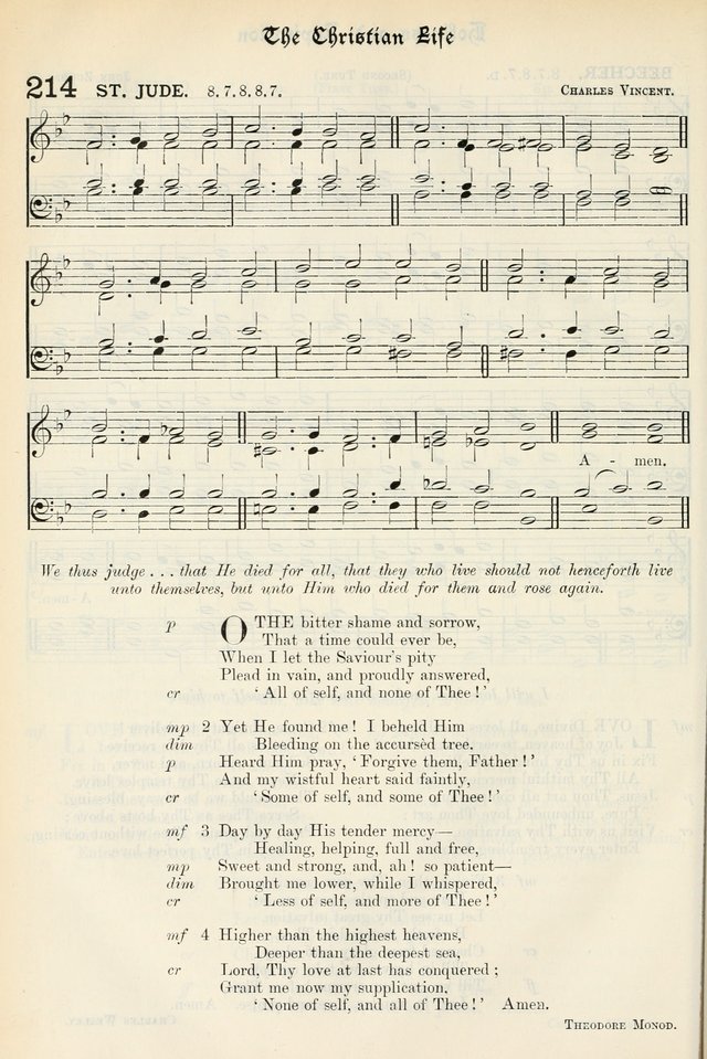 The Presbyterian Book of Praise: approved and commended by the General Assembly of the Presbyterian Church in Canada, with Tunes page 322