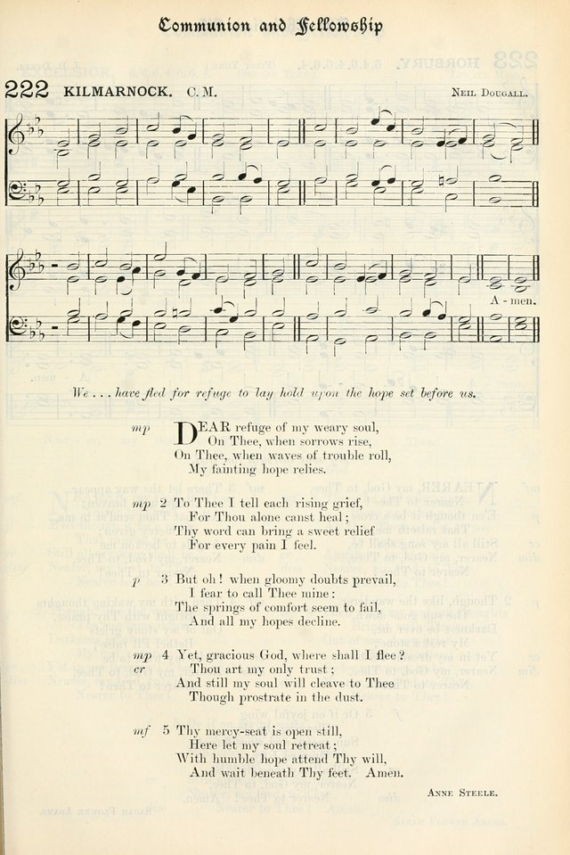 The Presbyterian Book of Praise: approved and commended by the General Assembly of the Presbyterian Church in Canada, with Tunes page 329