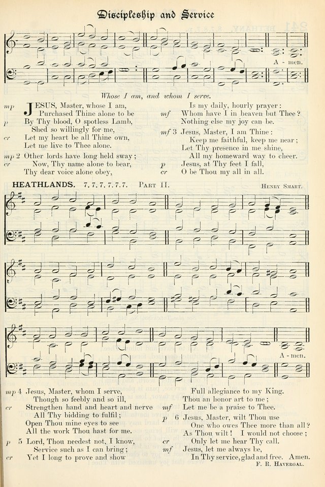 The Presbyterian Book of Praise: approved and commended by the General Assembly of the Presbyterian Church in Canada, with Tunes page 343