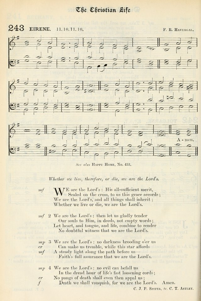 The Presbyterian Book of Praise: approved and commended by the General Assembly of the Presbyterian Church in Canada, with Tunes page 346