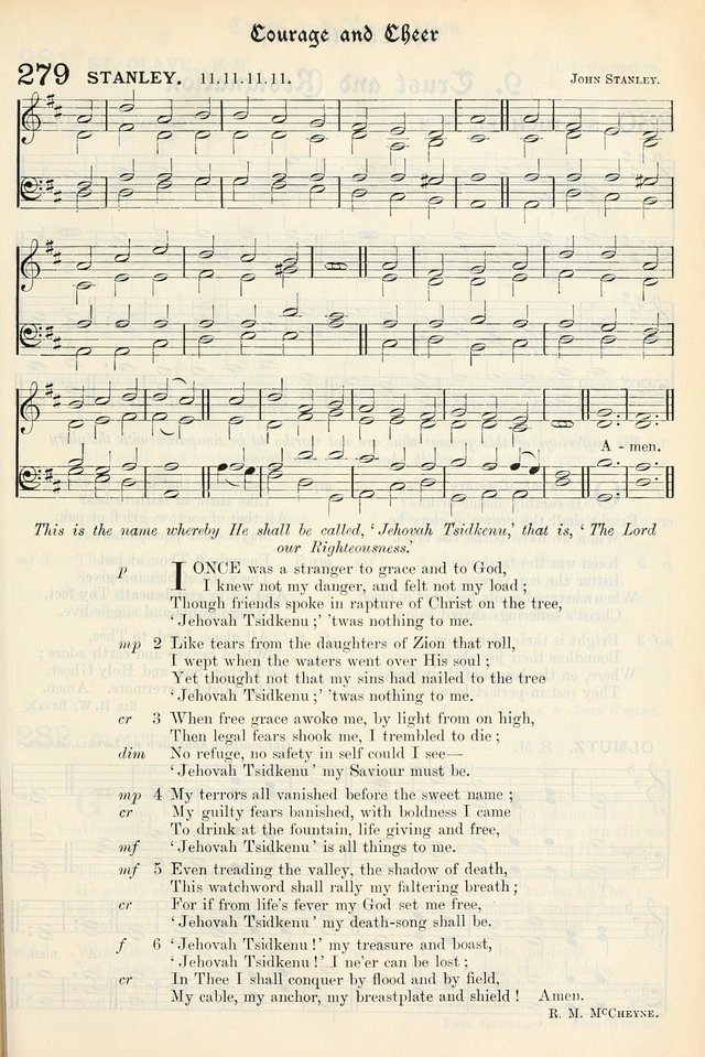 The Presbyterian Book of Praise: approved and commended by the General Assembly of the Presbyterian Church in Canada, with Tunes page 383
