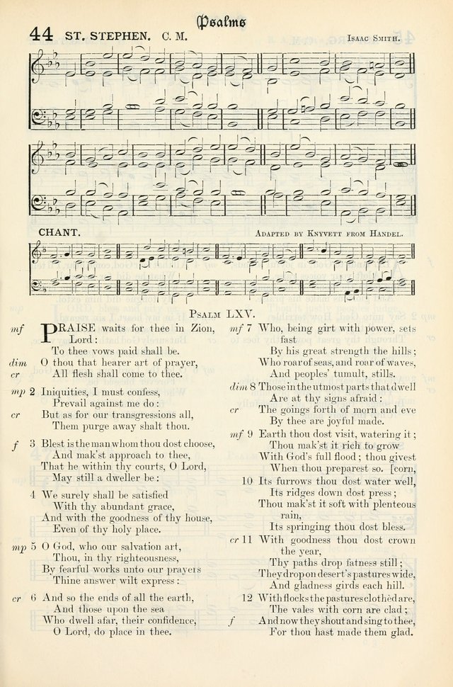 The Presbyterian Book of Praise: approved and commended by the General Assembly of the Presbyterian Church in Canada, with Tunes page 39
