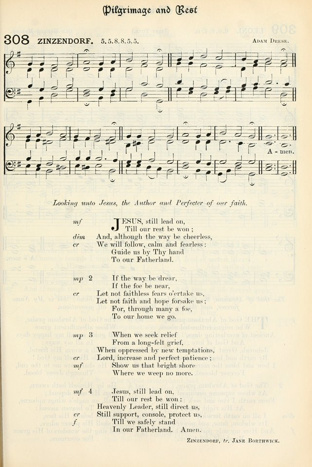 The Presbyterian Book of Praise: approved and commended by the General Assembly of the Presbyterian Church in Canada, with Tunes page 407