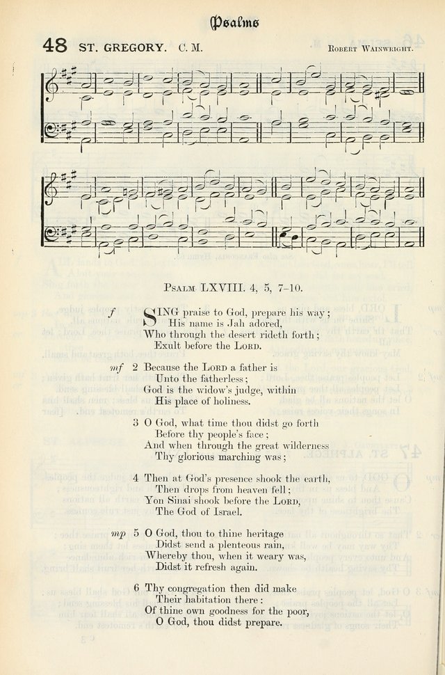 The Presbyterian Book of Praise: approved and commended by the General Assembly of the Presbyterian Church in Canada, with Tunes page 42