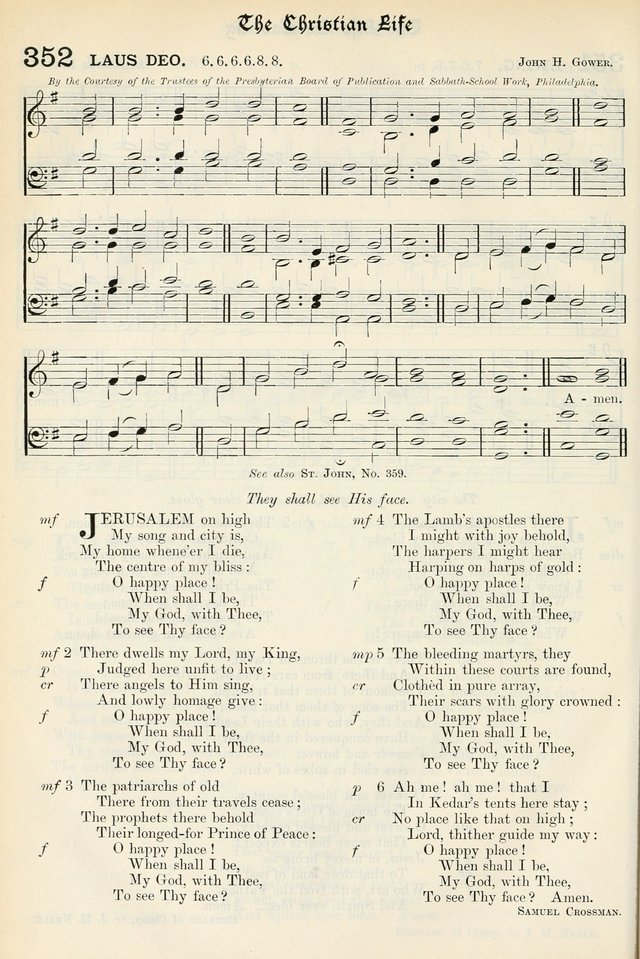The Presbyterian Book of Praise: approved and commended by the General Assembly of the Presbyterian Church in Canada, with Tunes page 448