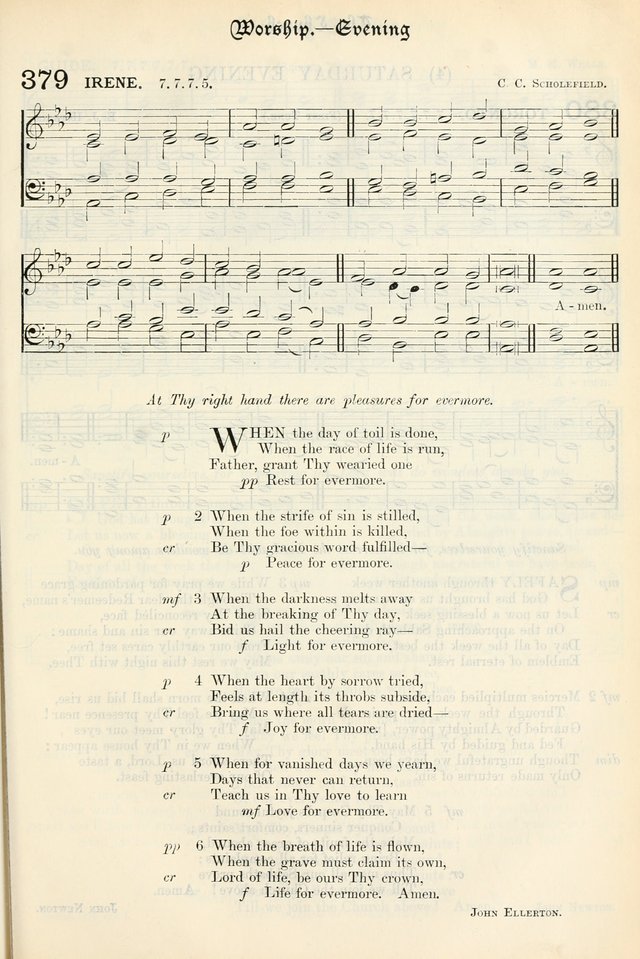 The Presbyterian Book of Praise: approved and commended by the General Assembly of the Presbyterian Church in Canada, with Tunes page 477