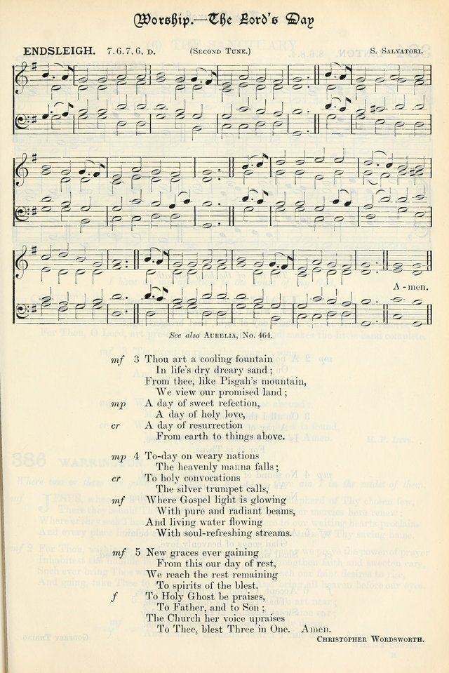 The Presbyterian Book of Praise: approved and commended by the General Assembly of the Presbyterian Church in Canada, with Tunes page 483