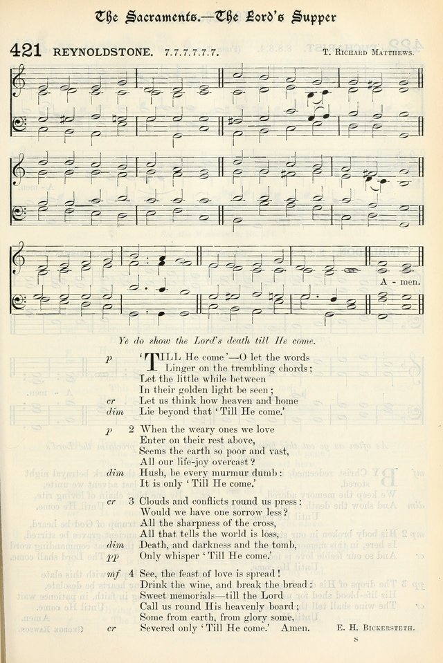 The Presbyterian Book of Praise: approved and commended by the General Assembly of the Presbyterian Church in Canada, with Tunes page 519