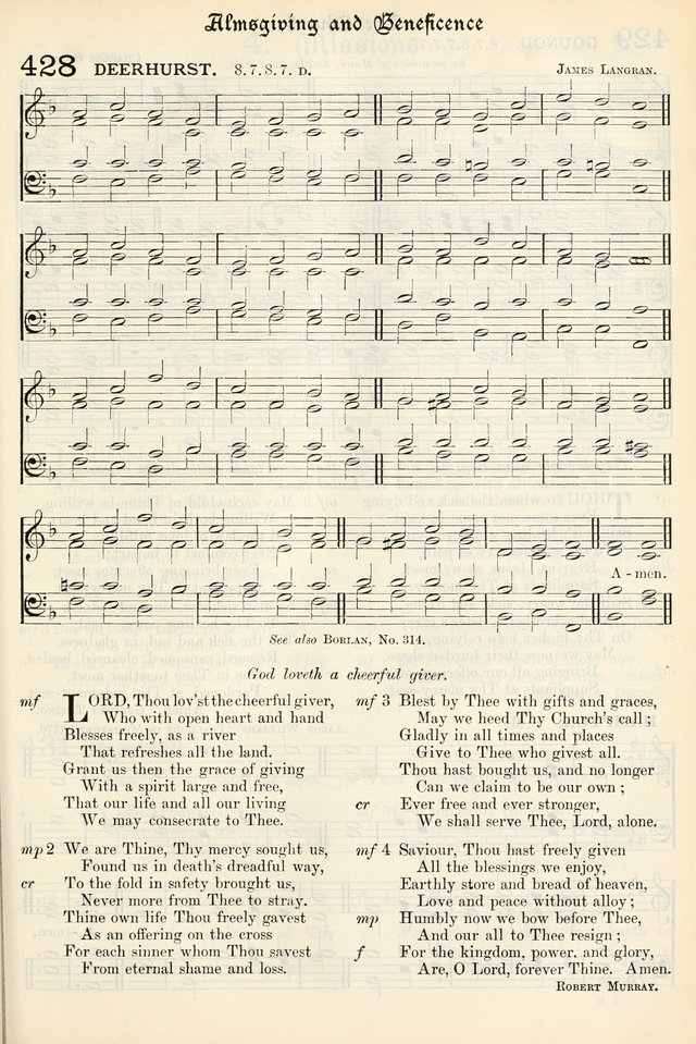 The Presbyterian Book of Praise: approved and commended by the General Assembly of the Presbyterian Church in Canada, with Tunes page 525