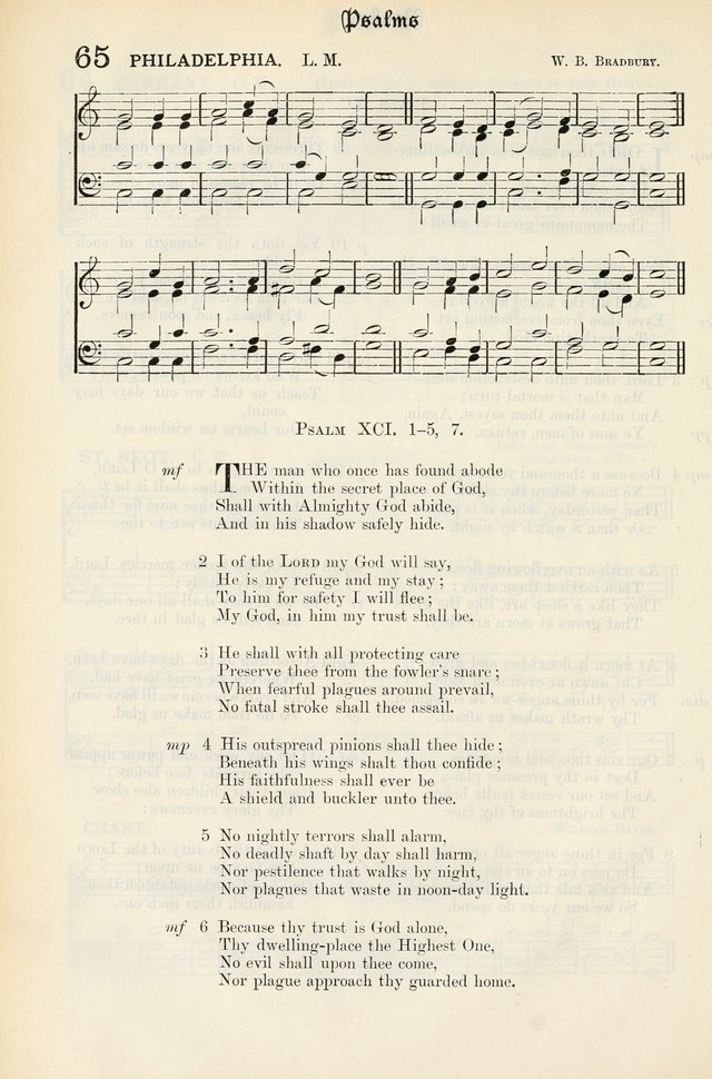 The Presbyterian Book of Praise: approved and commended by the General Assembly of the Presbyterian Church in Canada, with Tunes page 60