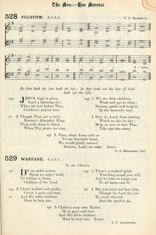 The Presbyterian Book of Praise: approved and commended by the General Assembly of the Presbyterian Church in Canada, with Tunes page 619