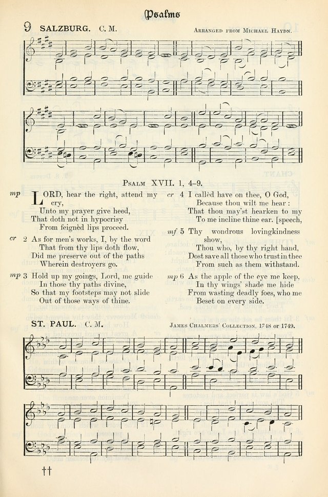 The Presbyterian Book of Praise: approved and commended by the General Assembly of the Presbyterian Church in Canada, with Tunes page 7