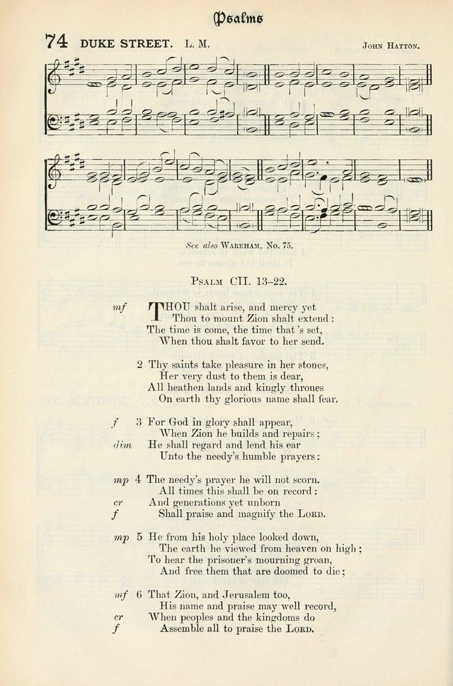 The Presbyterian Book of Praise: approved and commended by the General Assembly of the Presbyterian Church in Canada, with Tunes page 70