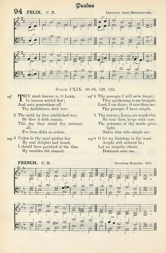 The Presbyterian Book of Praise: approved and commended by the General Assembly of the Presbyterian Church in Canada, with Tunes page 88