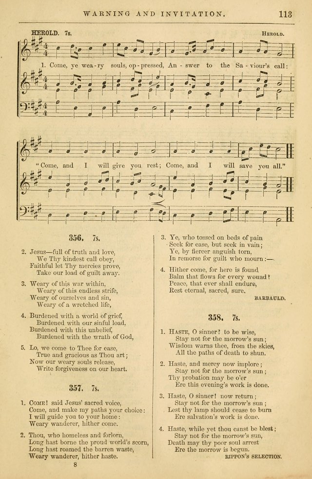Plymouth Collection of Hymns and Tunes; for the use of Christian Congregations page 132