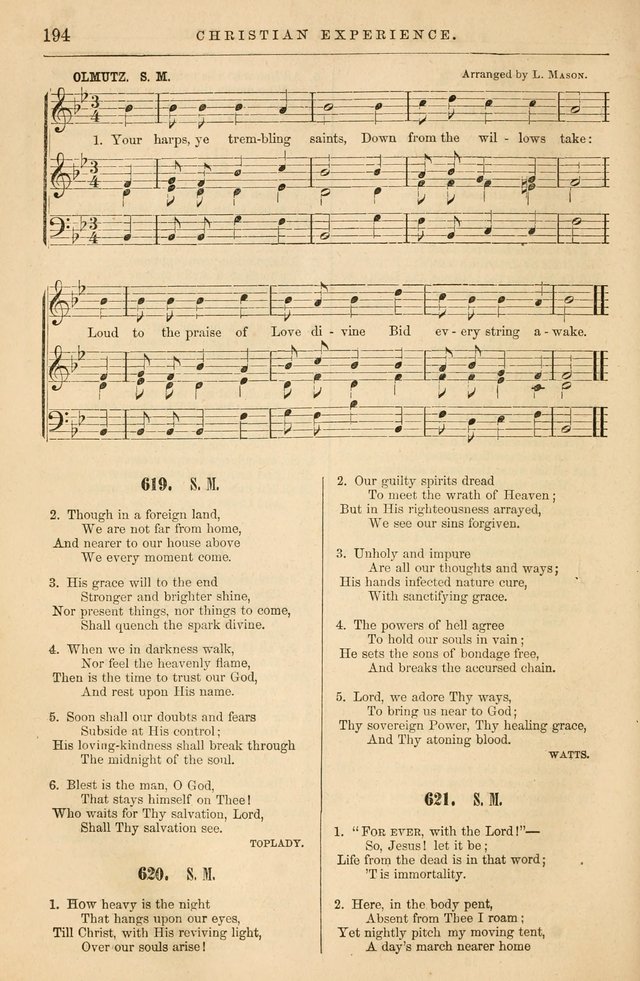Plymouth Collection of Hymns and Tunes; for the use of Christian Congregations page 213