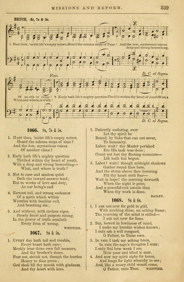 Plymouth Collection of Hymns and Tunes; for the use of Christian Congregations page 358