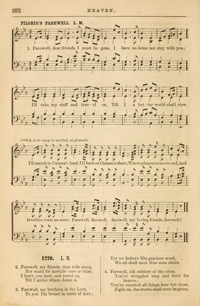 Plymouth Collection of Hymns and Tunes; for the use of Christian Congregations page 411