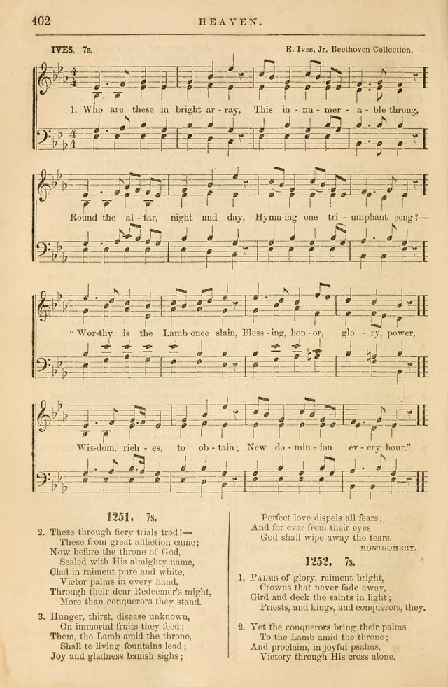Plymouth Collection of Hymns and Tunes; for the use of Christian Congregations page 421