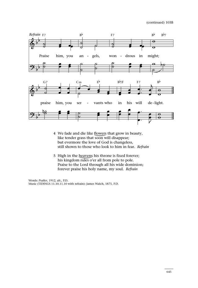 Psalms for All Seasons: a complete Psalter for worship page 647