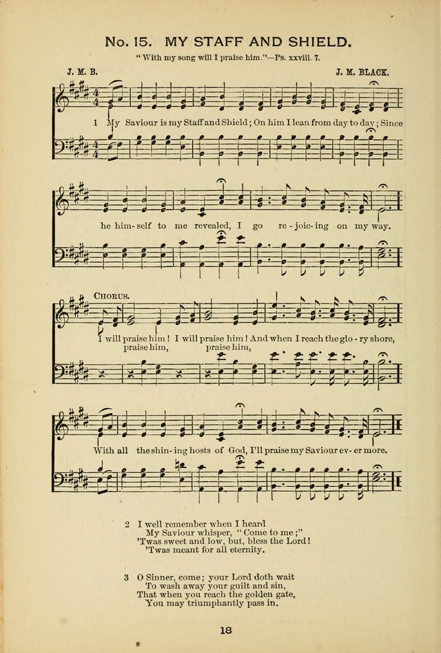 Precious Gems No. 1: for Revival Meetings, Sabbath-schools, Church Services, and Devotional Singing page 17