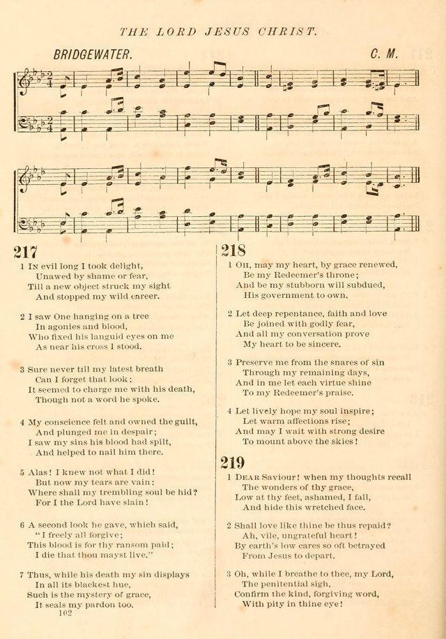 The Presbyterian Hymnal page 102