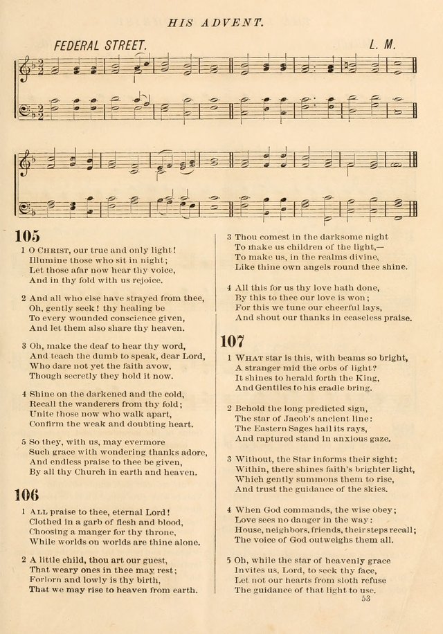 The Presbyterian Hymnal page 53
