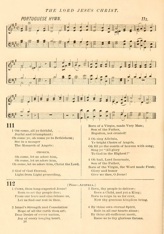 The Presbyterian Hymnal page 56